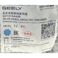  Geely Cityray Расширитель колесной арки задний правый - 6073158400 
